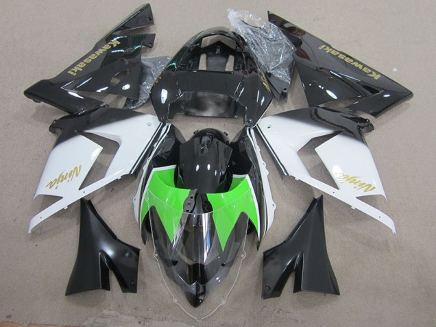 ZX10R 03-05 - Negro Blanco Oro Ninja