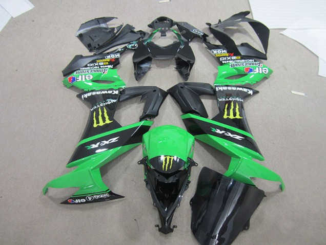 ZX10R 08-10 - Negro Verde Monster ZX10R 08-10 - Negro Verde Monster