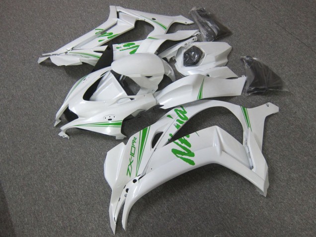 ZX10R 16-19 - Blanco Verde ZX10R 16-19 - Blanco Verde