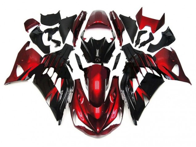 ZX14R ZZR 1400 12-21 - Rojo Negro