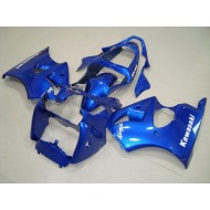 ZX6R 00-02 - Azul con Blanco Calcomanías