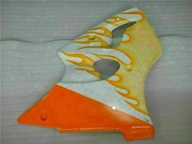 ZX6R 00-02 - Blanco Amarillo Llama