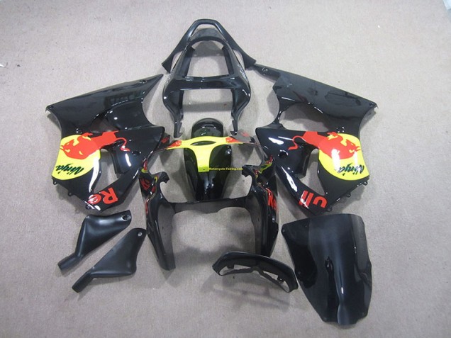 ZX6R 00-02 - Negro Amarillo Red Bull Ninja