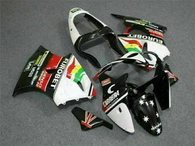 ZX6R 00-02 - Negro Blanco Eurobet