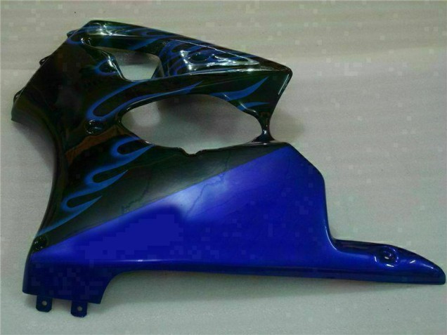 ZX6R 00-02 - Negro con Azul Llama