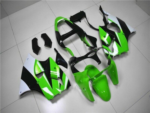 ZX6R 00-02 - Verde Blanco Negro