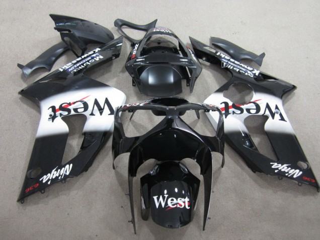 ZX6R 03-04 - Negro West Ninja 636