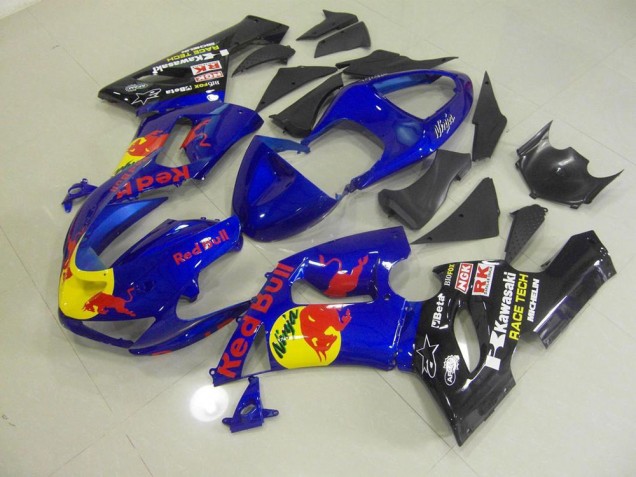 ZX6R 05-06 - Azul Red Bull