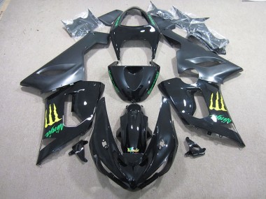 ZX6R 05-06 - Negro Verde Ninja