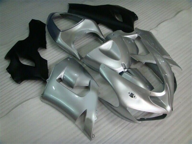 ZX6R 05-06 - Plata Negro