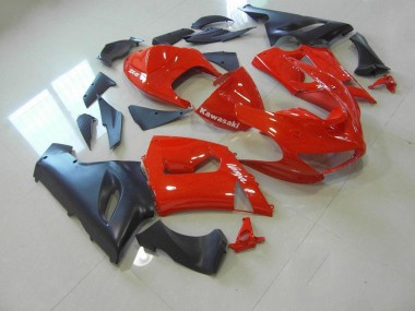 ZX6R 05-06 - Rojo & Negro Mate