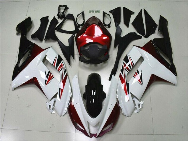 ZX6R 07-08 - Blanco Negro Rojo