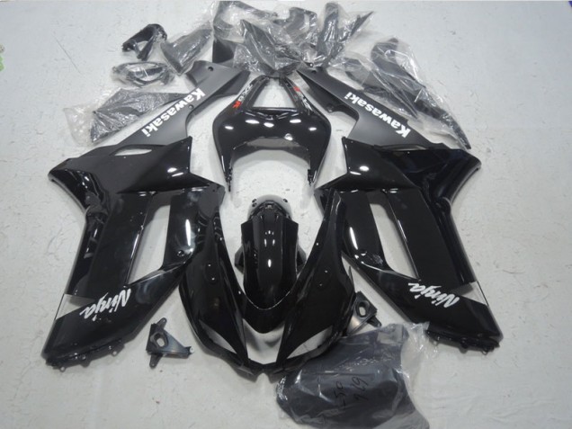ZX6R 07-08 - Negro Blanco Ninja