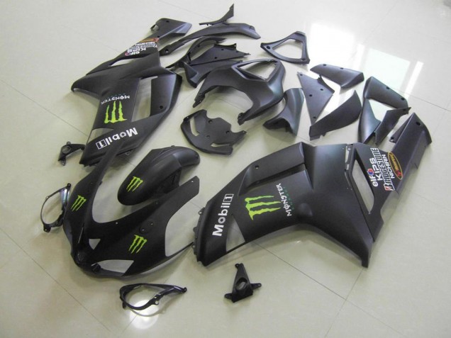 ZX6R 07-08 - Negro Mate Monster