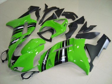 ZX6R 07-08 - Verde & Plata Raya