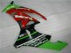 ZX6R 09-12 - Negro Rojo Verde Motocard