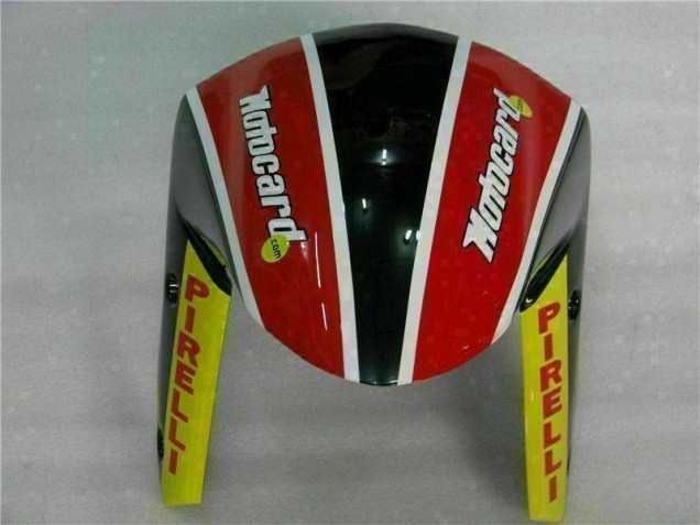 ZX6R 09-12 - Negro Rojo Verde Motocard