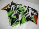 ZX6R 09-12 - Negro Verde Roja