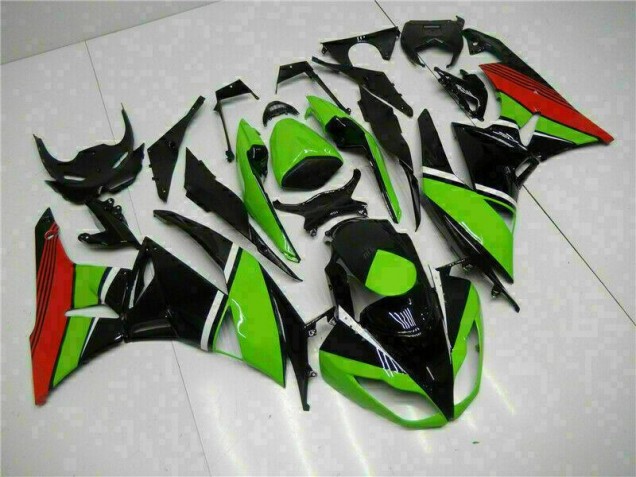 ZX6R 09-12 - Negro Verde Roja
