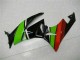 ZX6R 09-12 - Negro Verde Roja