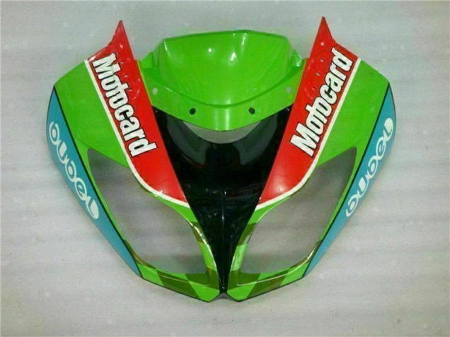 ZX6R 09-12 - Rojo Verde Motocard