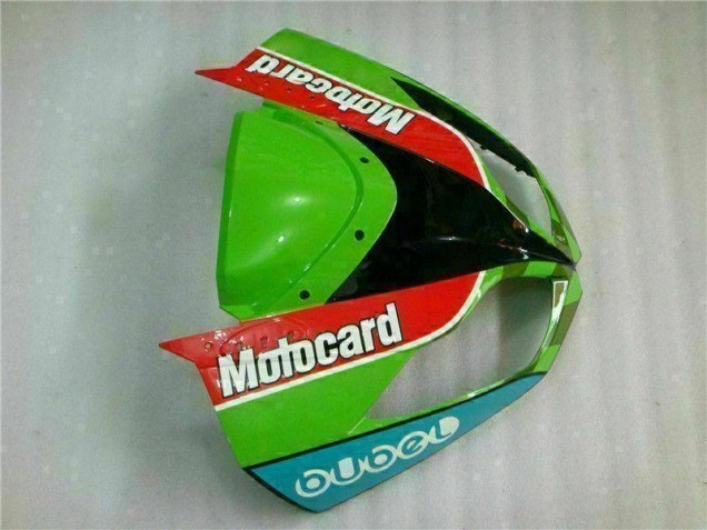 ZX6R 09-12 - Rojo Verde Motocard