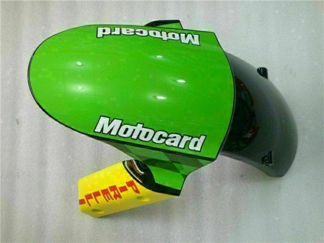 ZX6R 09-12 - Rojo Verde Motocard