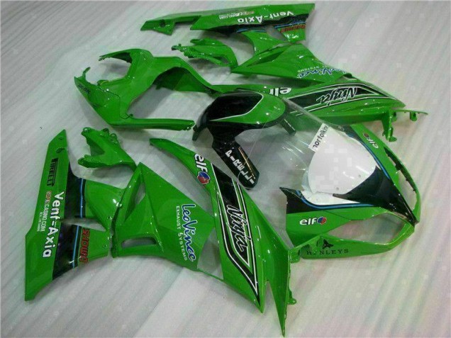 ZX6R 09-12 - Verde Negro LeoVince