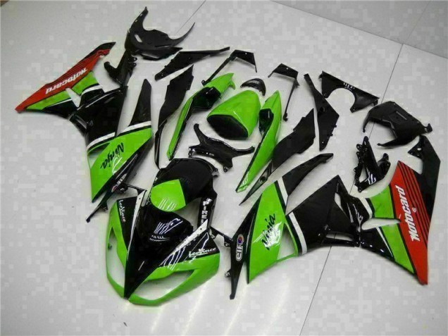 ZX6R 09-12 - Verde Negro Rojo