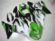 ZX6R 13-18 - Verde Blanco Negro