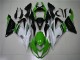 ZX6R 13-18 - Verde Blanco Negro