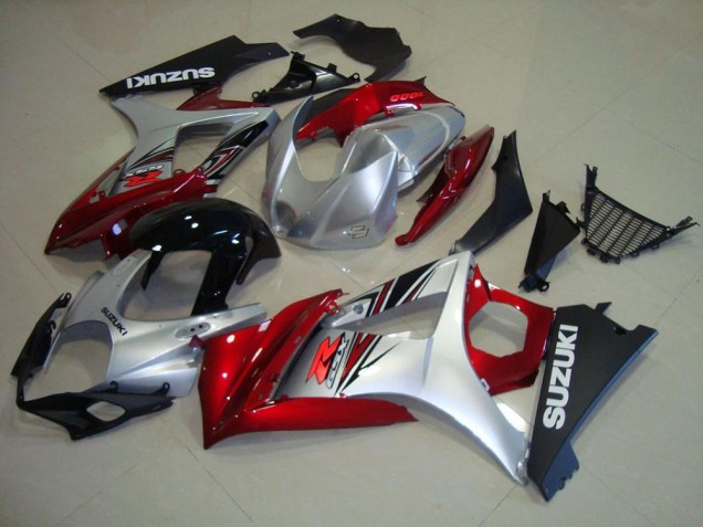 GSXR 1000 K7 07-08 - Rojo Negro Plata