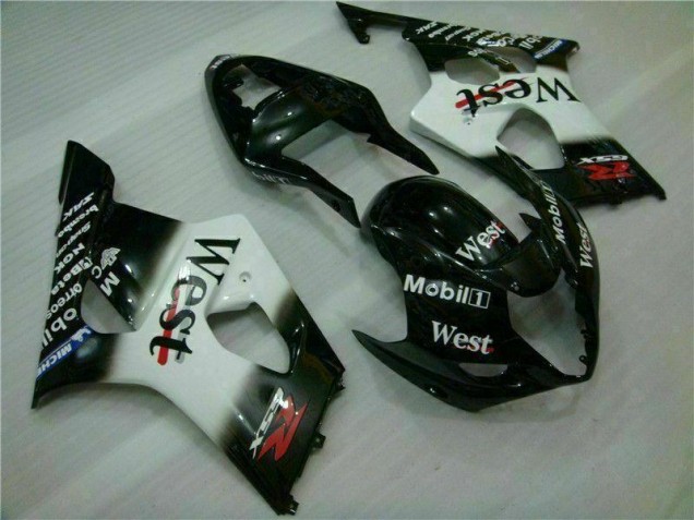 GSXR 1000 K3 03-04 - Blanco Negro