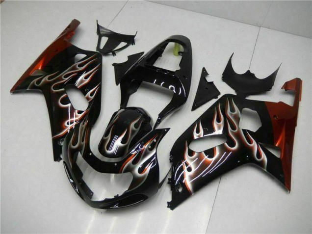GSXR 600 / 750 K1 K2 K3 01-03 - Negro