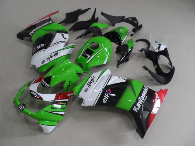 ZX 250R 08-12 - Verde Blanco Negro