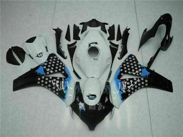 CBR 1000 RR 08-11 - Blanco Negro