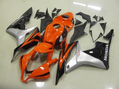 CBR 600 RR 07-08 - Naranja Plata Negro