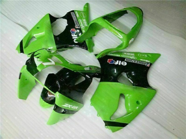 ZX6R 00-02 - Verde Negro ZX6R 00-02 - Verde Negro