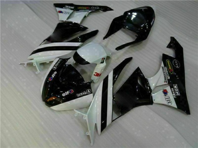 ZX6R 09-12 - Negro Blanco 3M Touch4