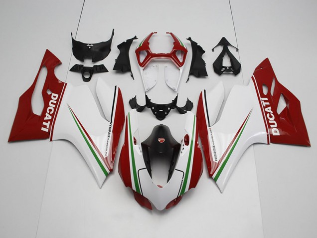 Ducati 1199 11-14 - Blanco Rojo Ducati 1199 11-14 - Blanco Rojo