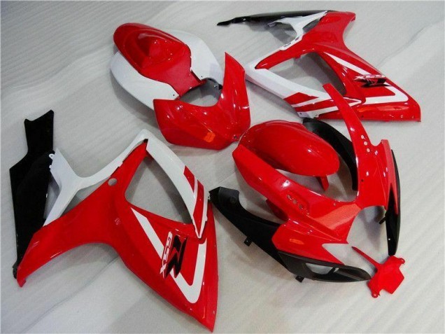 GSXR 600 / 750 K6 06-07 - Rojo Blanco GSXR 600 / 750 K6 06-07 - Rojo Blanco