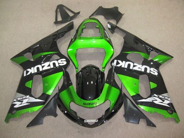 GSXR 600 K1 K2 K3 01-03 - Negro Verde