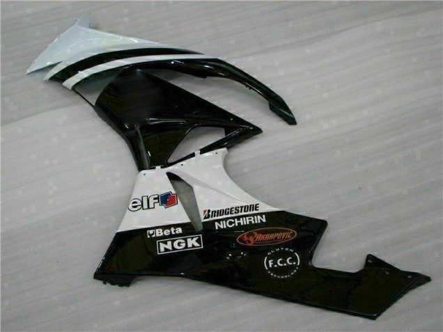 ZX6R 09-12 - Negro Blanco 3M Touch4