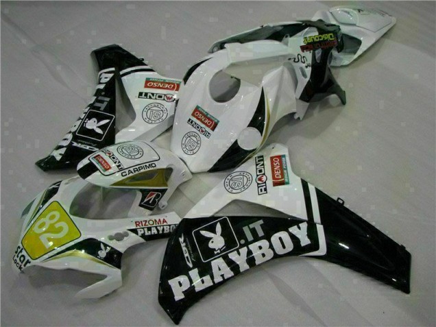 CBR 1000 RR 08-11 - Blanco Negro Playboy CBR 1000 RR 08-11 - Blanco Negro Playboy