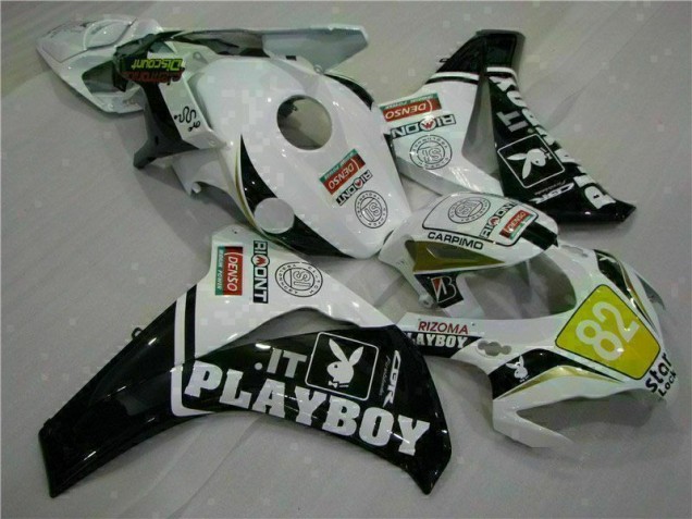 CBR 1000 RR 08-11 - Blanco Negro Playboy CBR 1000 RR 08-11 - Blanco Negro Playboy