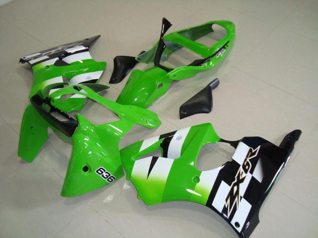 ZX6R 00-02 - Verde Negro