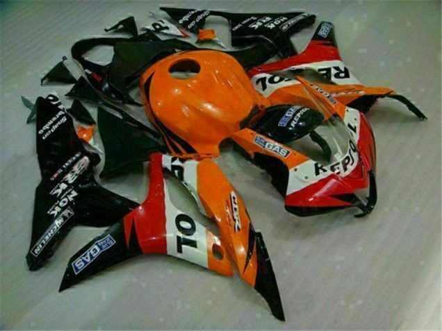 CBR 600 RR 07-08 - Naranja Negro Repsol CBR 600 RR 07-08 - Naranja Negro Repsol