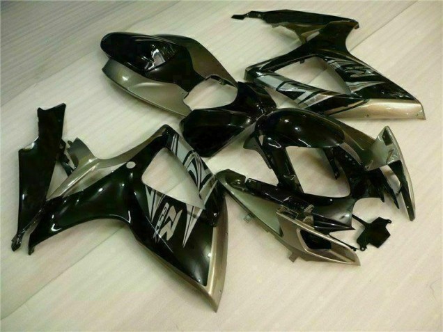 GSXR 600 / 750 K6 06-07 - Negro Gris GSXR 600 / 750 K6 06-07 - Negro Gris