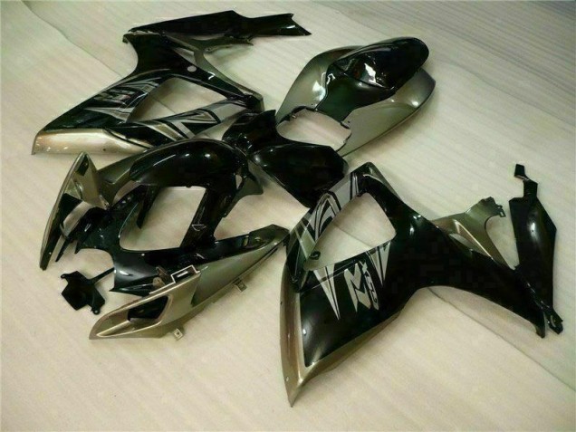 GSXR 600 / 750 K6 06-07 - Negro Gris GSXR 600 / 750 K6 06-07 - Negro Gris