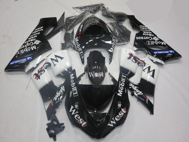 ZX6R 05-06 - Blanco Negro